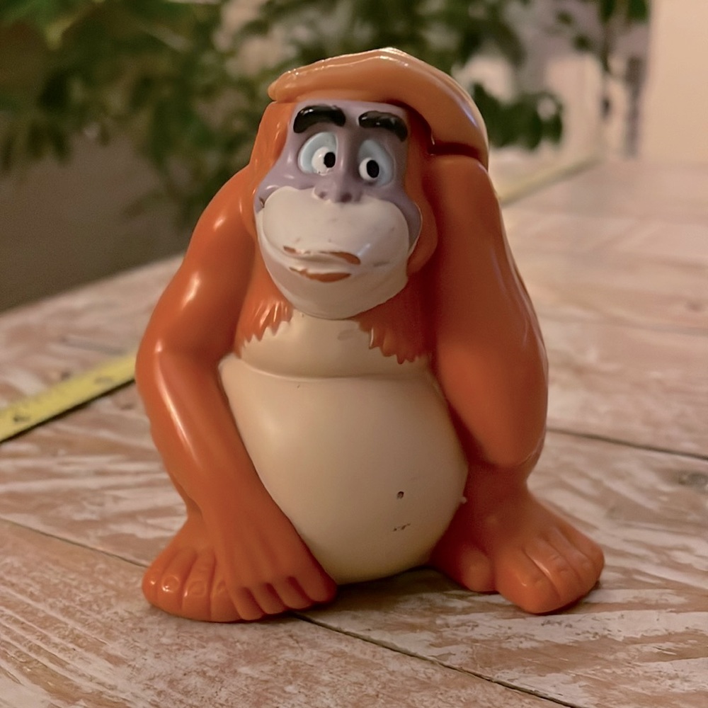 🦄rare 🦧Vintage 1997 McDonald's Disney Jungle Book King Louie Candy Dispenser🦧